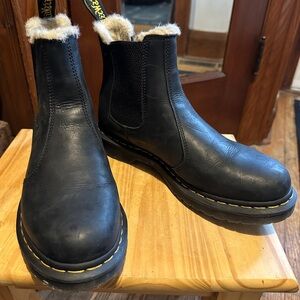 Dr. Martens Black Leather Chelsea Boots